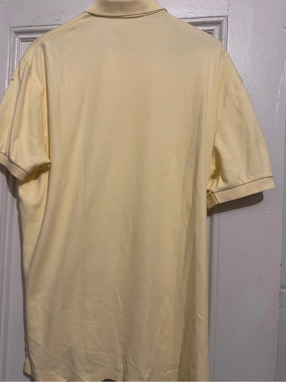 LIKE NEW Polo by Ralph Lauren Men’s Yellow Classic Piqué Polo Shirt.
